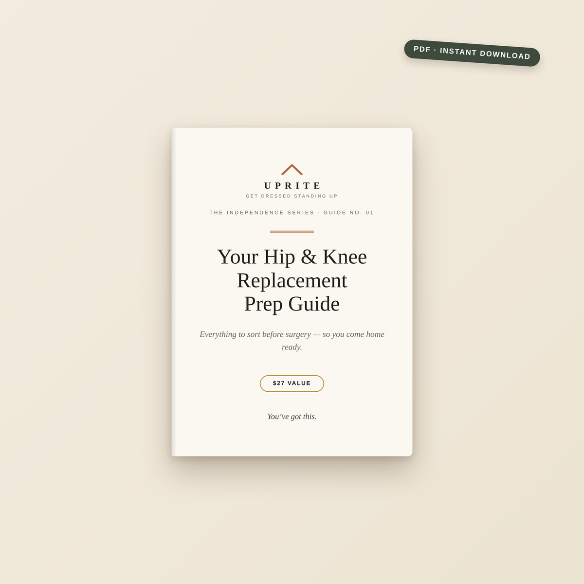 The Hip & Knee Replacement Prep Guide (Digital)